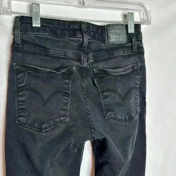 Levi’s black label  denim 721 high rise skinny - Picture 5 of 6